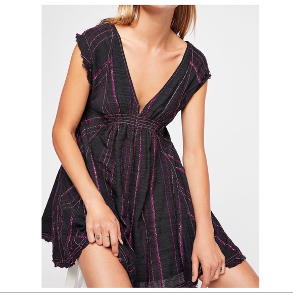 FREE PEOPLE SLEEVELESS MINI DRESS - Picture 2 of 8